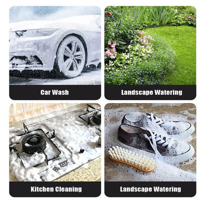 Rechargeable Cordless Electric Foam Sprayer - High Pressure Foam Cannon for Automotive Detailing, Home and Industrial Cleaning with Smart Pressure Control and Ergonomic Handle