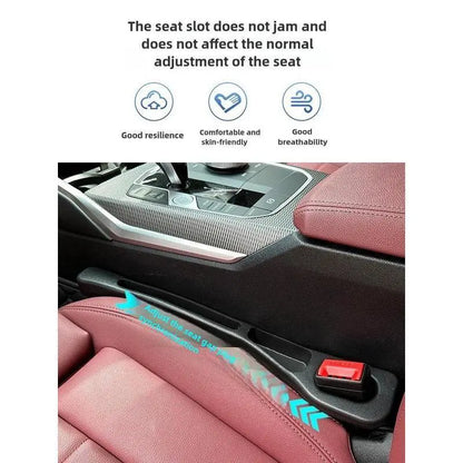 Car Interior Seat Gap Filler and Organizer - Leak-Proof Storage Solution for Universal Vehicle Accessories