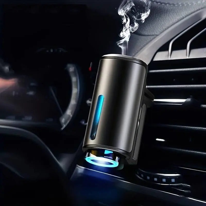 Premium Car Essential Oil Diffuser and Air Freshener - Aromatherapy Humidifier for Vehicles - Ideal Gift for Christmas and Birthdays