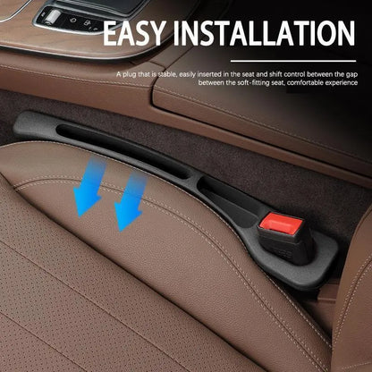 Car Interior Seat Gap Filler and Organizer - Leak-Proof Storage Solution for Universal Vehicle Accessories