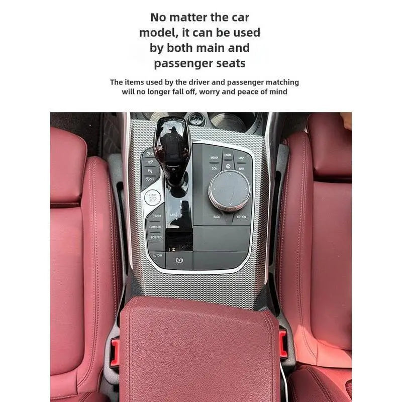 Car Interior Seat Gap Filler and Organizer - Leak-Proof Storage Solution for Universal Vehicle Accessories